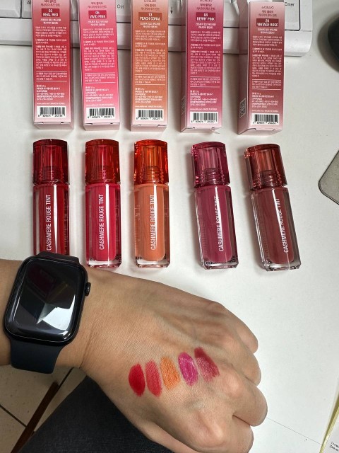 Dr.CELLIO Тинт для губ кашемировый Cashmere Rouge Tint 08 Berry Pink 3.5 g