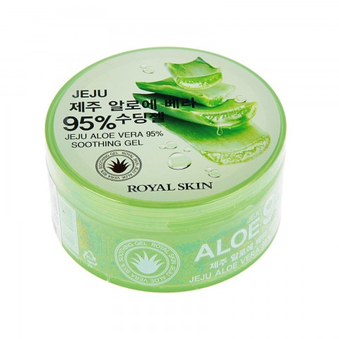 Royal Skin Многофункциональный гель алоэ для лица и тела Jeju Aloe Vera 95% Soothing Gel