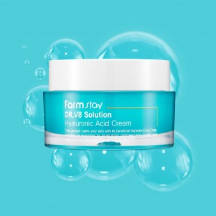 FarmStay Крем для лица с гиалуроновой кислотой DR.V8 Solution Hyaluronic Acid Cream