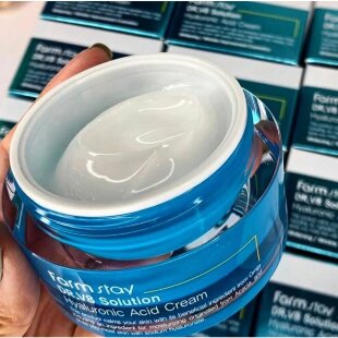 FarmStay Крем для лица с гиалуроновой кислотой DR.V8 Solution Hyaluronic Acid Cream