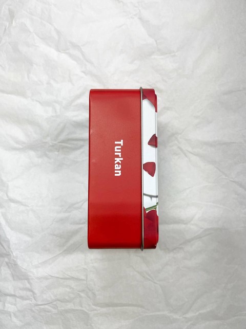 TURKAN НАБОР Носки женские в подарочной упаковке жестяная банка, 3 пары