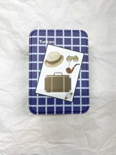 TURKAN НАБОР Носки мужские в подарочной упаковке жестяная банка, 3 пары