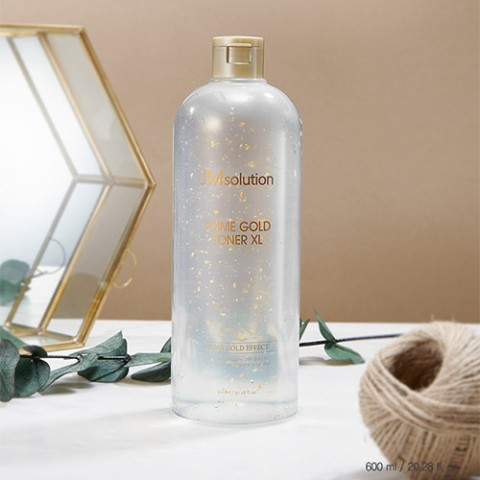 JMsolution Увлажняющий тонер с золотом Prime Gold Toner XL, 600 мл