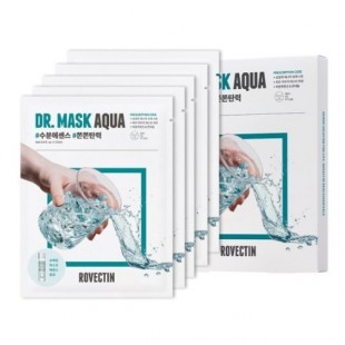 ROVECTIN Набор интенсивно увлажняющих тканевых масок для лица Skin Essentials Dr. Mask Aqua