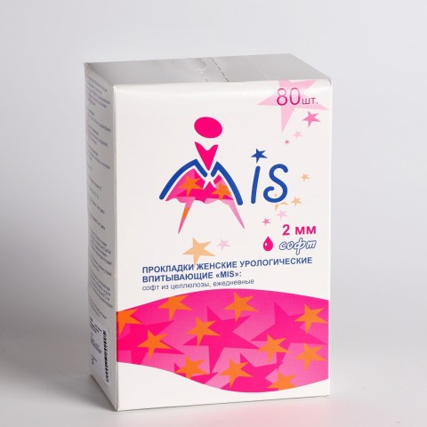 Прокладки ежедневные из целлюлюзы СОФТ, 80 шт.