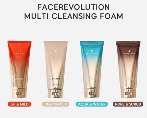 Face Revolution Очищающая пенка для лица pH&Mild Multi Cleansing Foam, 120 мл