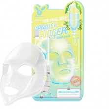 Elizavecca Тканевая маска для лица с чайным деревом Tea Tree Deep Power Ringer Mask Pack