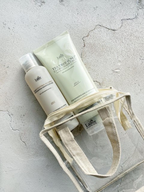 Lador Косметичка с ручками Beige Pouch With Handle