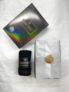 DMDBS НАБОР Носки мужские ароматизированные черные шёлк в подарочной картонной коробке, 3 пары
