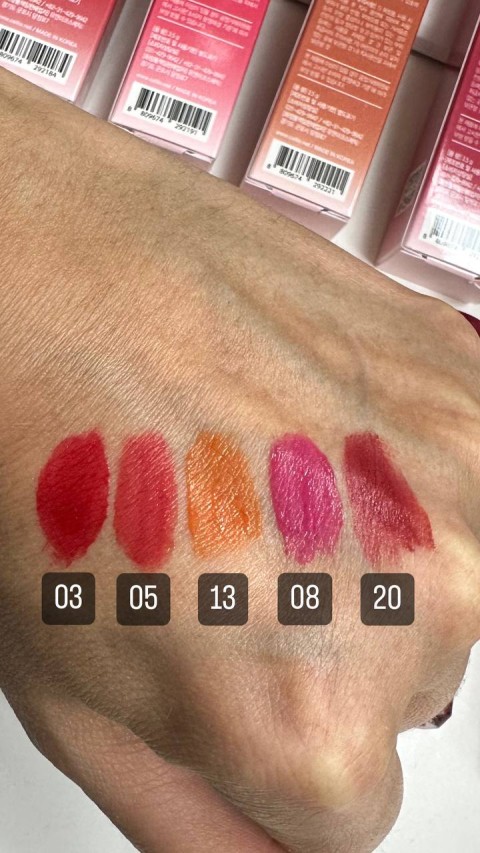 Dr.CELLIO Тинт для губ кашемировый Cashmere Rouge Tint 03 Real Red, 3.5 g