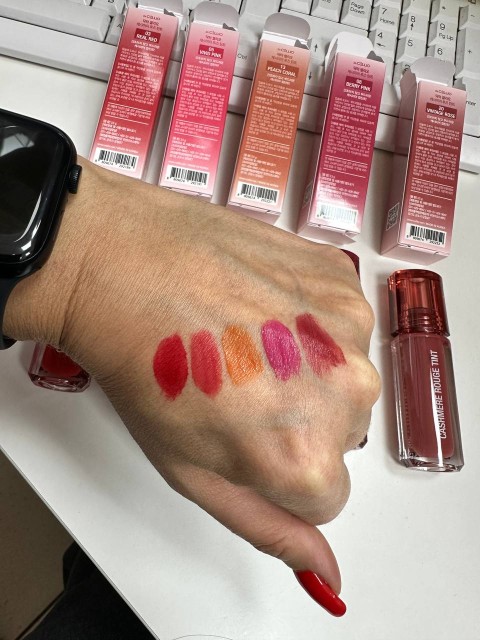 Dr.CELLIO Тинт для губ кашемировый Cashmere Rouge Tint 03 Real Red, 3.5 g