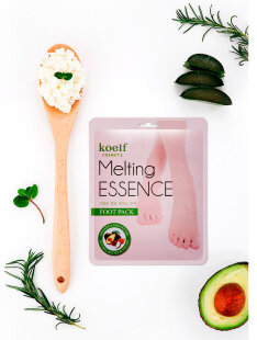 Koelf Маска смягчающая для ног носочки Melting Essence Foot Mask