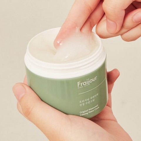 Evas Fraijour Успокаивающий крем для лица с полынью Original Herb Wormwood Calming Watery Cream