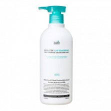 Lador Бессульфатный шампунь для поврежденных волос с протеинами и кератином Keratin LPP Shampoo, 530 мл. 