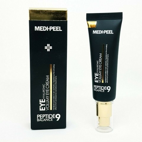 MEDI-PEEL Омолаживающий крем для век с гиалуроновой кислотой и пептидами  Peptide 9 Balance Eye Hyaluronic Volumy Eye Cream, 40 мл.