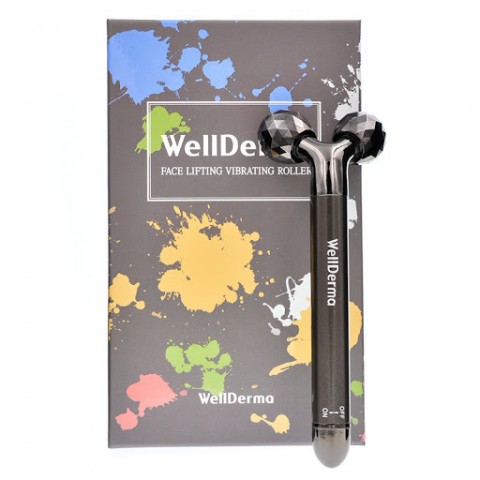 WellDerma Массажер для лица электрический Face Lifting Vibration Roller