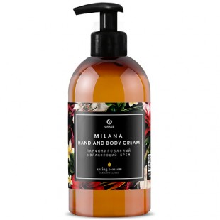 GRASS Парфюмированный увлажняющий крем для рук и тела Milana Spring Blossom, 300 мл.