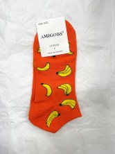 AMIGOBS Носки унисекс короткие яркие с рисунком, 1 пара