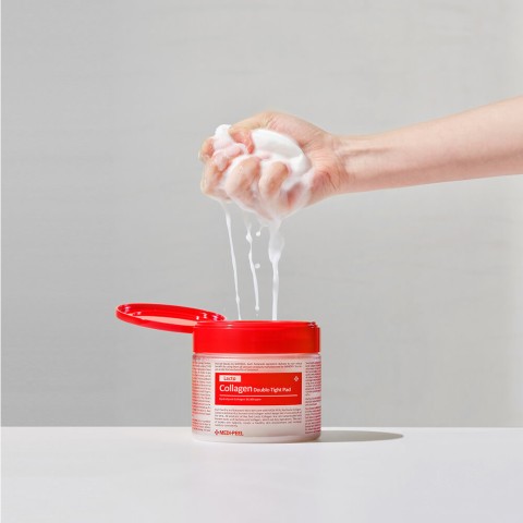 MEDI-PEEL Пилинг-пэды матирующие с лактобактериями Red Lacto Collagen Peeling Pad, 70 шт