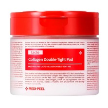 MEDI-PEEL Пилинг-пэды матирующие с лактобактериями Red Lacto Collagen Peeling Pad, 70 шт