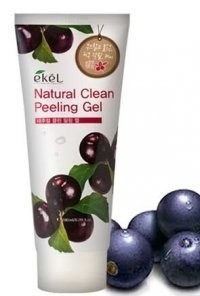 Ekel Пилинг скатка для лица с ягодами асаи Natural Clean Peeling Gel Acai Berry