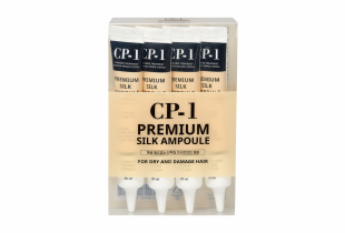 ESTHETIC HOUSE НАБОР Несмываемая сыворотка для волос Esthetic House CP-1 с протеинами шелка Premium Silk Ampoule, 20 мл.*4 шт.