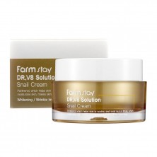 FarmStay Крем для лица с улиткой Dr.V8 Solution Snail Cream