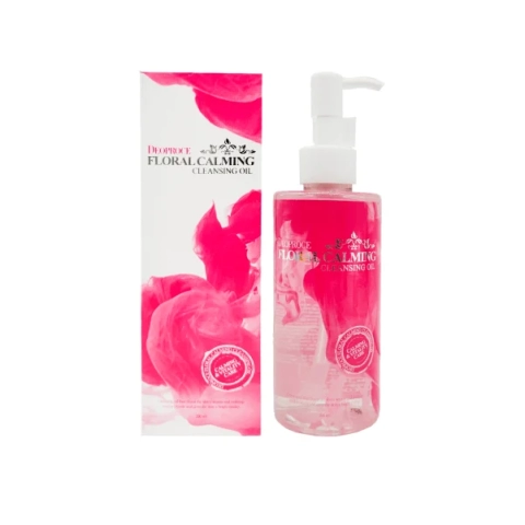 DEOPROCE Успокаивающее гидрофильное масло Cleansing Oil Floral Calming, 200 мл