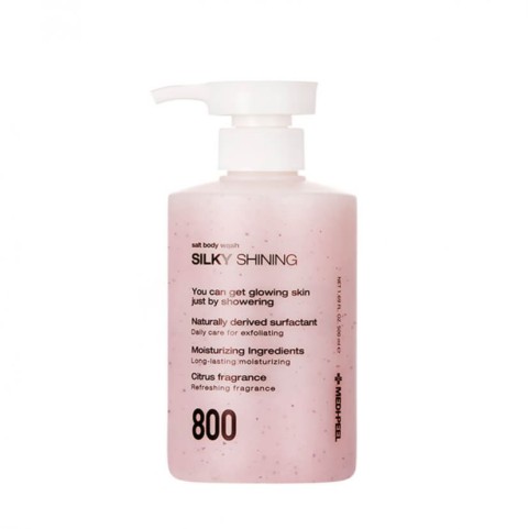 MEDI-PEEL Смягчающий скраб-гель для тела Silky Shining Salt Body Wash, 500 мл