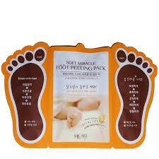 Mijin Пилинг носочки для ног смягчающий Soft Miracle Foot Peeling Pack