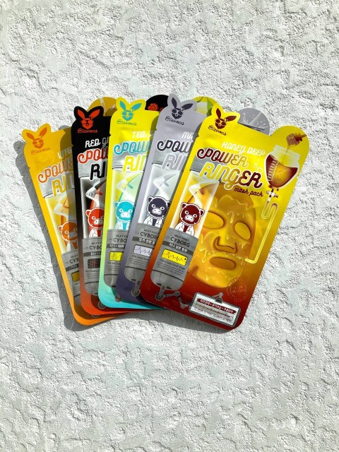 ELIZAVECCA Набор тканевых масок для лица, 5 шт