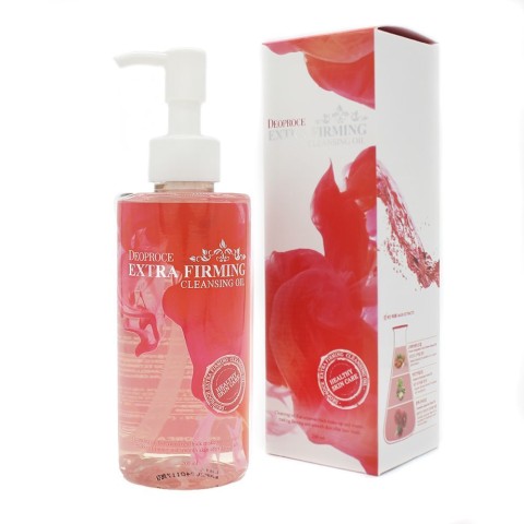 DEOPROCE Очищающее масло для лица с миндалем Cleansing Oil Extra Firming, 200 мл