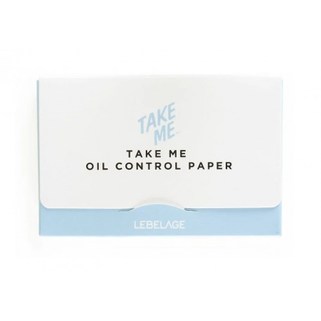 LEBELAGE Матирующие салфетки против жирного блеска Take Me Oil Control Paper, 50 шт.