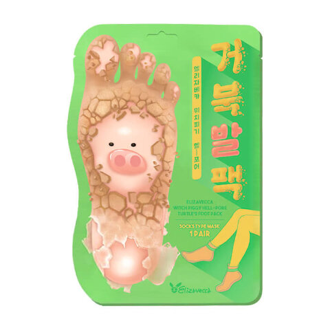 Elizavecca Пилинг носочки отшелушивающий для ног Witch Piggy Hell Pore Turtle's Foot Pack