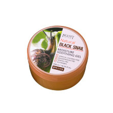 Jigott Увлажняющий гель для тела с улиткой Natural Black Snail Moisture Soothing Gel