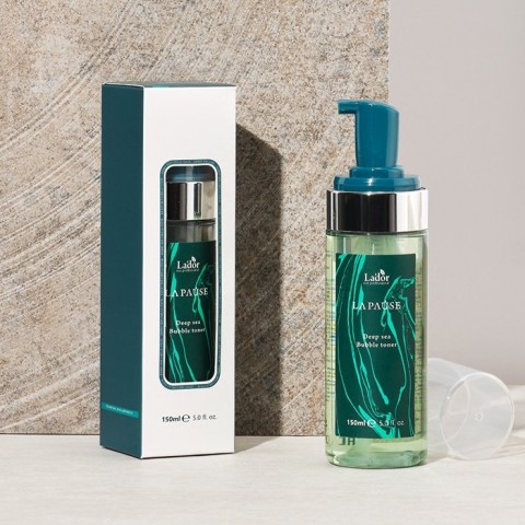 Lador Увлажняющий тонер с морской водой La-Pause Deep Sea Bubble Toner, 150 мл.