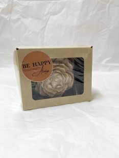 BE HAPPY Ароматический гипсовый пион ручной работы