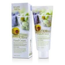 3W Clinic Увлажняющий крем для рук с оливой Moisturizing Olive Hand Cream
