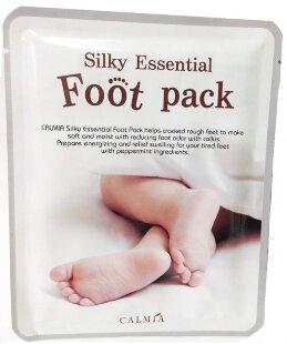 Calmia Питательная маска для ног Silky Essential Foot Pack