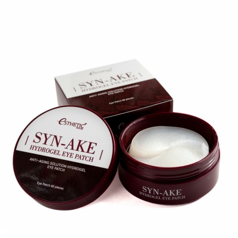 Esthetic House Гидрогелевые патчи для глаз со змеиным ядом Syn-Ake Hydrogel Eye Patch, 60 шт.