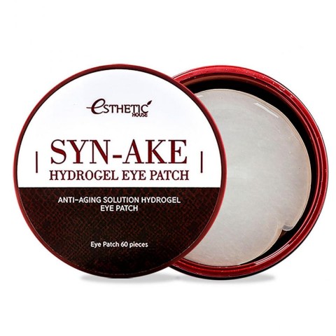 Esthetic House Гидрогелевые патчи для глаз со змеиным ядом Syn-Ake Hydrogel Eye Patch, 60 шт.