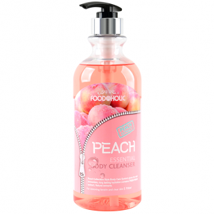 FoodaHolic Гель для душа с персиком Peach Essential Body Cleanser
