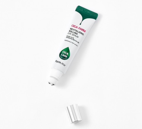FarmStay Восстанавливающая сыворотка для кожи вокруг глаз Cica Farm Revitalizinf rolling eye serum, 25 мл