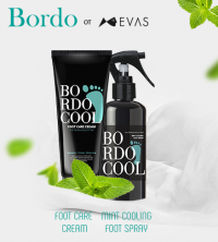 Evas Bordo Cool Охлаждающий крем для ног Foot Care Cream