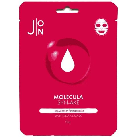 J:on Тканевая маска для лица с пептидами Molecula Syn-Ake Daily Essence Mask