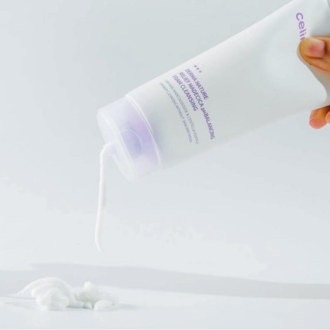 Celimax Слабокислотная очищающая пенка Derma Nature Relief Madecica pH Balancing Foam Cleansing, 150 мл