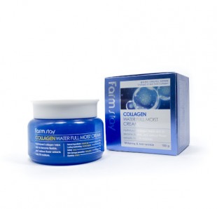 FarmStay Увлажняющий крем для лица с коллагеном Collagen WaterFull Cream, 100 мл