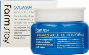 FarmStay Увлажняющий крем для лица с коллагеном Collagen WaterFull Cream, 100 мл