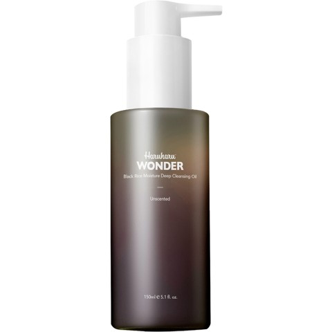 HARUHARU WONDER Гидрофильное масло увлажняющее black rice moisture deep cleansing oil, 150 мл