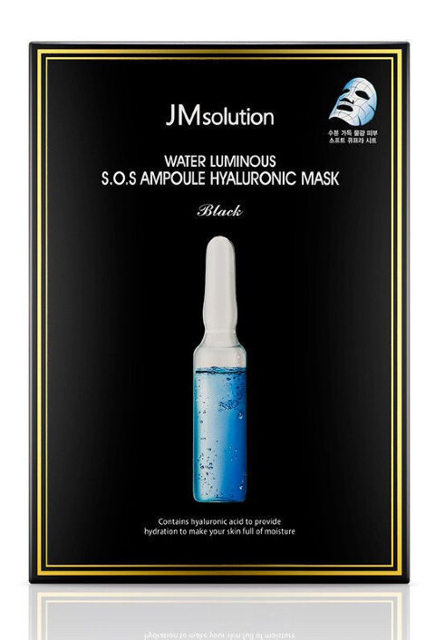 JMsolution Тканевая ампульная маска для лица с гиалуроновой кислотой Water Luminous S.O.S. Ampoule Hyaluronic Mask